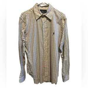 Ralph Lauren Polo Men’s Long Sleeve Classic Fit Button Down Shirt Sz L